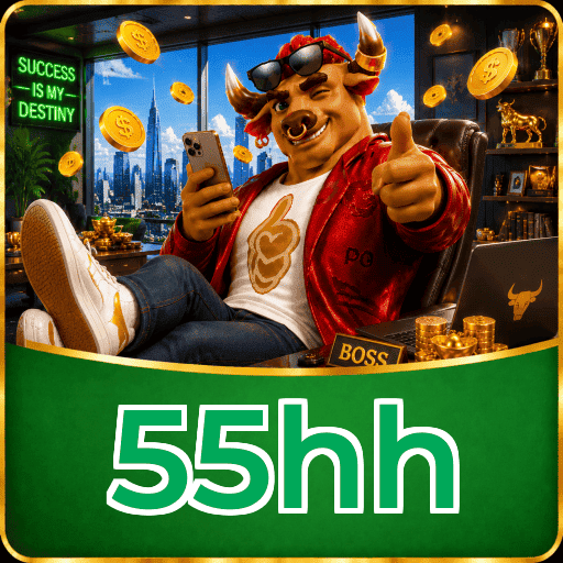 55hh Logo - Bônus com Rollover Justo